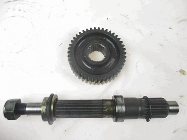 PERNO ALBERO RUOTA POSTERIORE MALAGUTI MADISON T 150 (1999-2001) 1-000-303-954 REAR WHEEL AXLE SHAFT - Foto 2