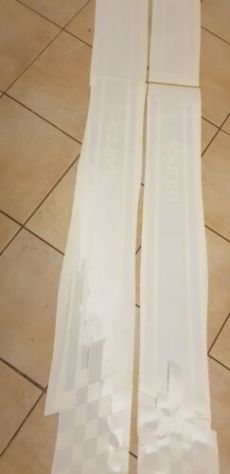 adesivi per fiancate due punto evo o grande punto scacchiera sparco - Foto 8