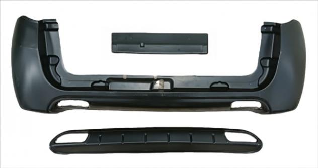 762BI029 PARAURTI POSTERIORE AIXAM SENSATION EMOTION CROSSLINE CROSSOVER