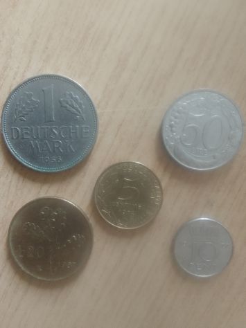 VARIE MONETE USATE
