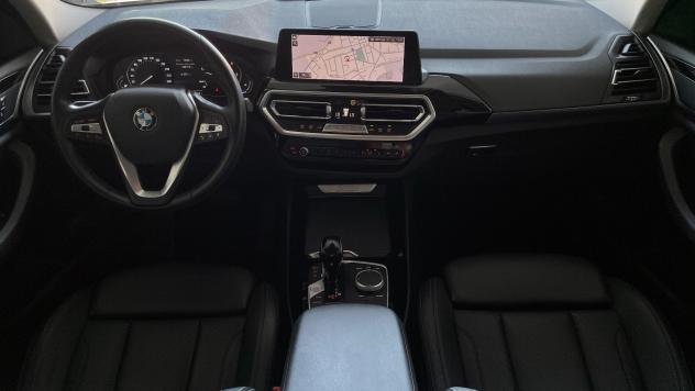 BMW X3 X-DRIVE 20D 48V 2.0 BUSINESS ADVANTAGE 190 CV - FULL LED, PELLE, TELECAMERE 360 - Foto 9