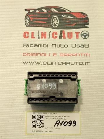 CENTRALINA ECU MITSUBISHI Outlander Serie (CW0) 110600-0030 4HK diesel 2179 (0709) - Foto 3