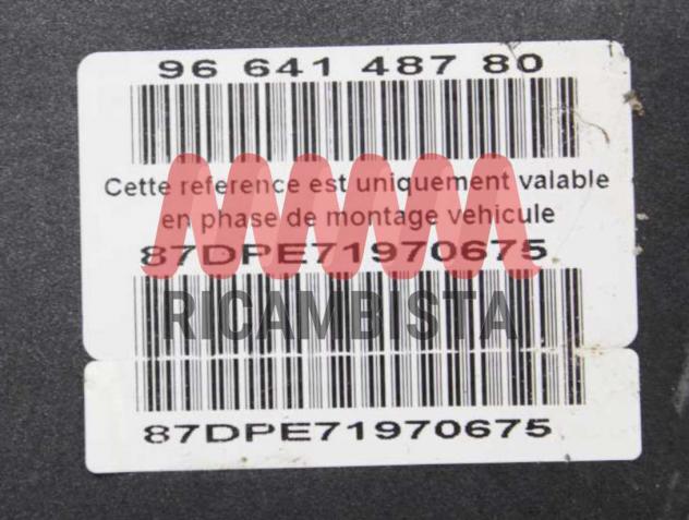 4541QE Citroen C4 Picasso 1.6 HDi centralina ABS gruppo pompa Bosch - Foto 3