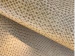 Pelle stampa intreccio colore miele
