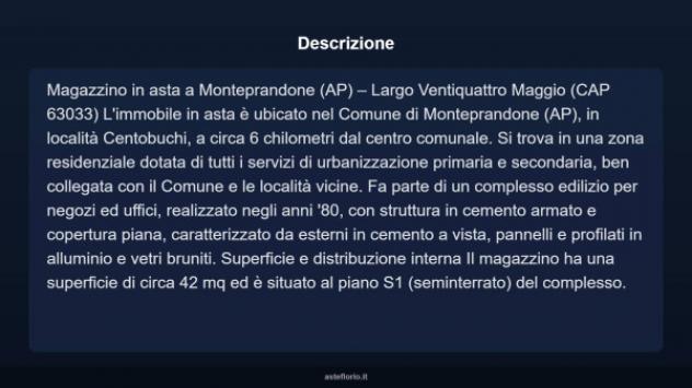 Immobile in asta di 42 m² in vendita a Monteprandone - Foto 6
