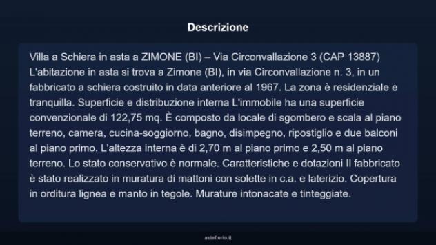 Immobile in asta di 122 m² in vendita a Zimone - Foto 4