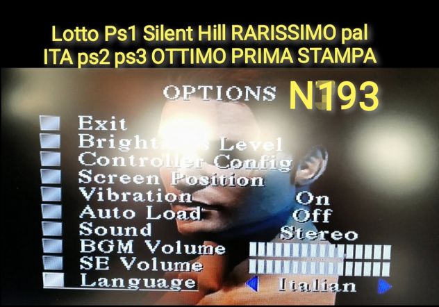 PS1 Silent Hill lotto PS1 PS2 PS3 PAL Edizione Italiana RARO Originale - Foto 2