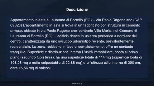 Immobile in asta di 114 m² in vendita a Laureana di Borrello - Foto 16