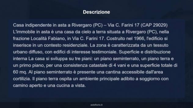 Immobile in asta di 60 m² in vendita a Rivergaro - Foto 9