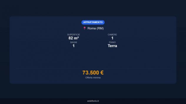 Immobile in asta di 82 m² in vendita a Roma - Foto 17