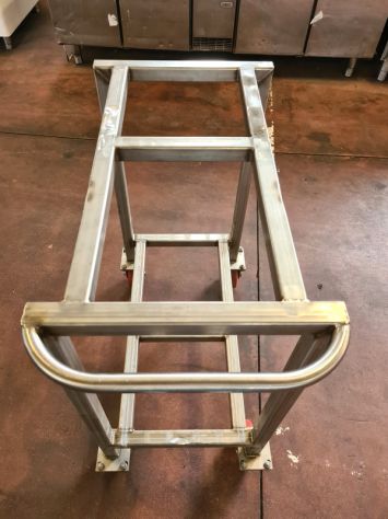 carrello inox per attrezzatura professionale usato - Foto 2