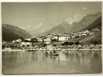 Cartolina non viaggiata Dolomiti Auronzo di Cadore m.900 Il Lido anni '50