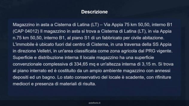 Immobile in asta di 334 m² in vendita a Cisterna di Latina - Foto 7