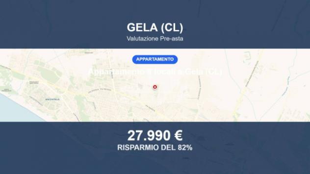 Immobile in asta di 196 m² con più di 5 locali in vendita a Gela