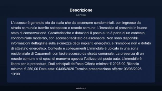Immobile in asta di 14 m² in vendita a Capannoli - Foto 8