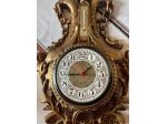 Orologio da parete vintage con termometro