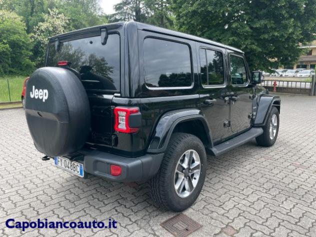 JEEP Wrangler Unlimited 2.2 Mjt II Sahara SOLO 63.500KM! rif. 23676361 - Foto 4