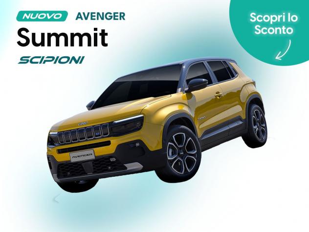 Jeep Avenger 1.2 Turbo MHEV Summit