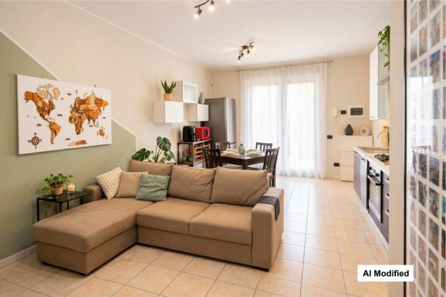BILOCALE al piano terra con AMPIO GIARDINO PRIVATO e BOX AUTO DOPPIO