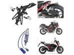 Honda Cb 750 Hornet puntale motore griglie radiatore cupolino valigie