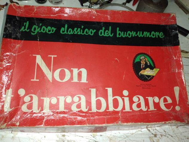 VINTAGE - Non T' arrabbiare Il Gioco Classico Del Buonumore Eg Anni 70 Vintage