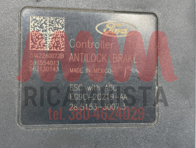 EG9C2C405AC Ford Fusion 2016 gruppo pompa ABS - Foto 2