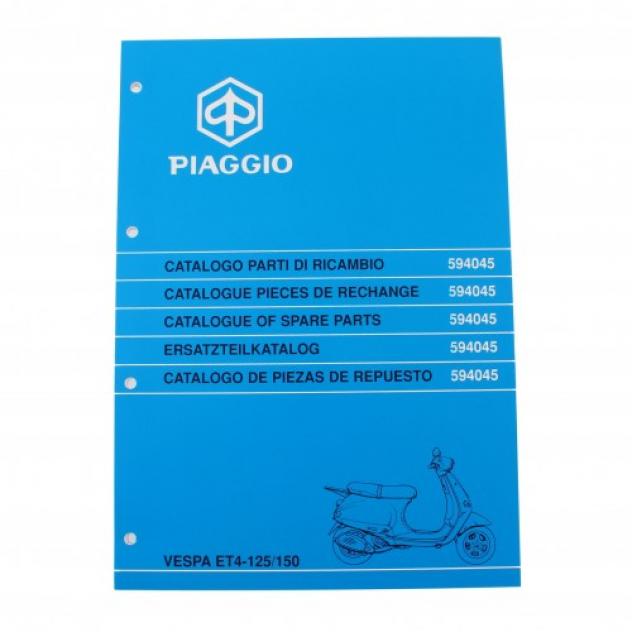 Catalogo parti di ricambio Piaggio Vespa ET4 125 150