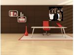 AC DC dipinto moderno arredamento pop art