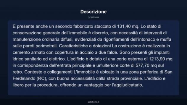 Immobile in asta di 3343 m² in vendita a San Ferdinando - Foto 10