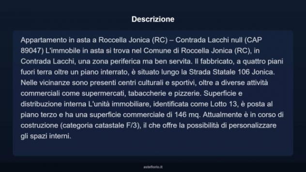 Immobile in asta di 146 m² in vendita a Roccella Ionica - Foto 16