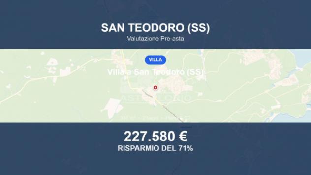 Immobile in asta di 337 m², box auto in vendita a San Teodoro