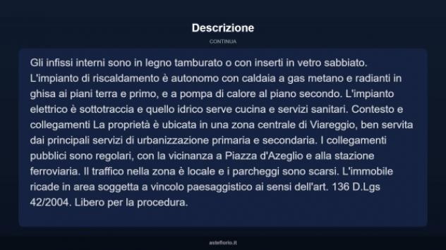 Immobile in asta di 113 m² in vendita a Viareggio - Foto 13