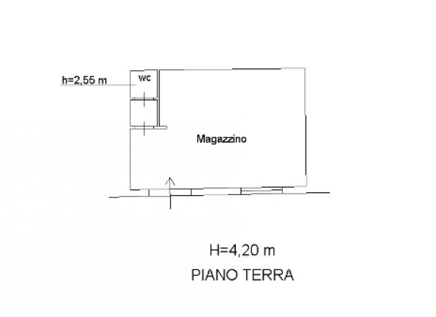 Locale comm.le/Fondo in affitto a Cascina 65 mq Rif: 1055996