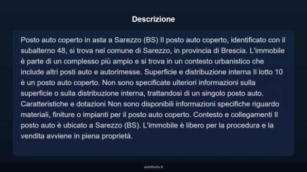 Immobile in asta di 15 m² in vendita a Sarezzo - Foto 10