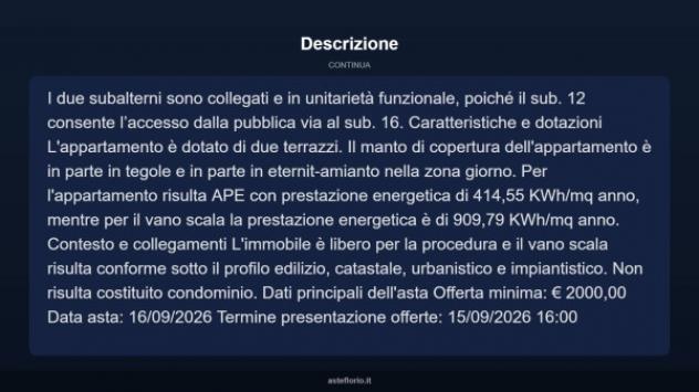Immobile in asta di 190 m² in vendita a Appignano - Foto 4