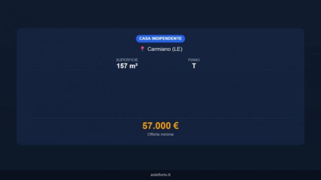 Immobile in asta di 157 m², box auto in vendita a Carmiano - Foto 14