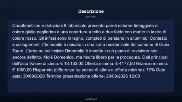 Immobile in asta di 70 m² in vendita a Gioia Tauro - Foto 17
