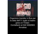 Transfer in bus concerto Biagio Antonacci 11/07 Patti Teatro Greco di Tindari