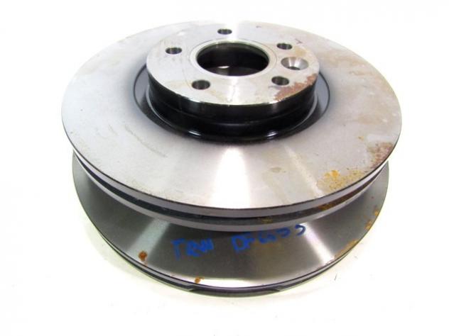 DF6653 COPPIA DISCHI FRENO ANTERIORI AUTOVENTILATI TRW VOLVO V40 1.6 D 84KW RICAMBIO NUOVO