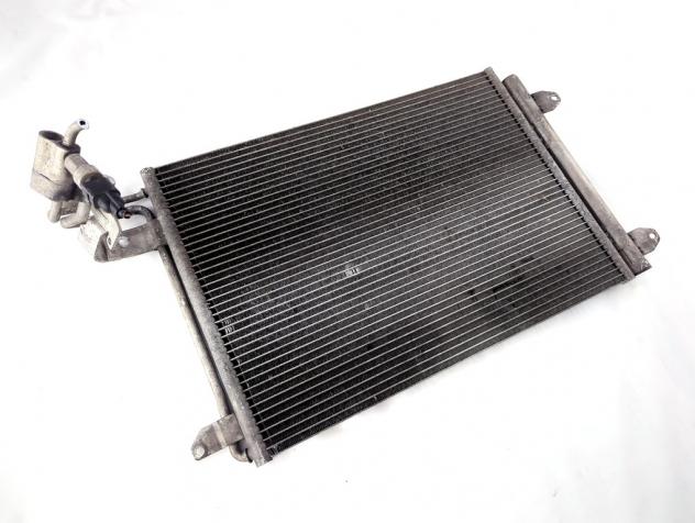 1K0820411N CONDENSATORE RADIATORE CLIMATIZZATORE CLIMA A/C VOLKSWAGEN TOURAN 1.9 D 77KW 6M 5P (2010) RICAMBIO USATO - Foto 2