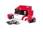 KIT DISCHI + PASTIGLIE BREMBO AUDI A3 (8P1) 2.0 TDI 16V 103KW 140CV ANTERIORI