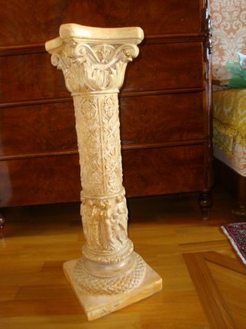 Colonna primi '900 in gesso - Foto 4