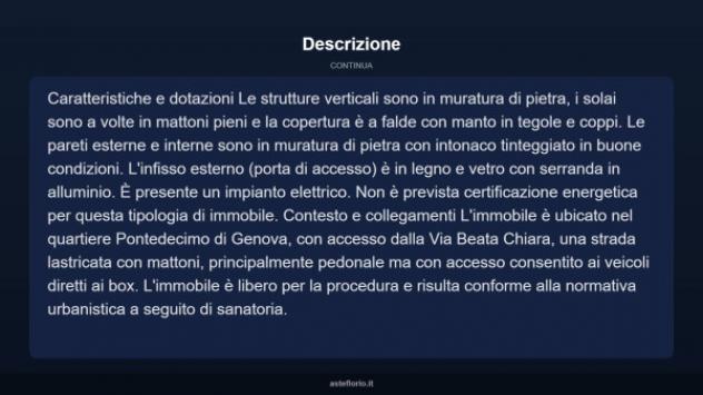 Immobile in asta di 21 m² in vendita a Genova - Foto 6