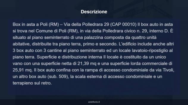 Immobile in asta di 25 m² in vendita a Poli - Foto 8