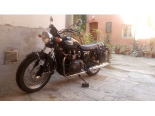 Vendesi Triumph Bonneville 800 a carburatore, perfetta, sempre tenuta al chiuso