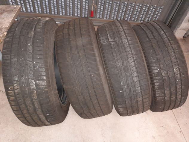 Gomme invernali CONTINENTAL 215/60 R16 99H M+S montati su cerchi in lega MAK"16"
