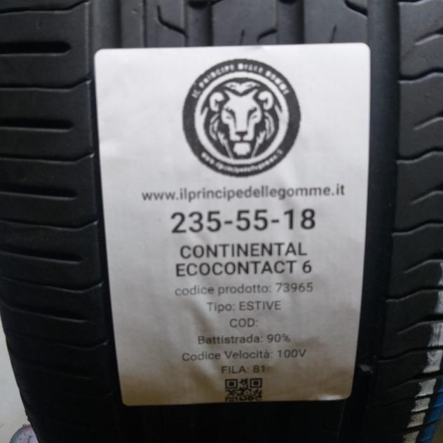 4 GOMME 235 55 18 CONTINENTAL A73965 - Foto 2