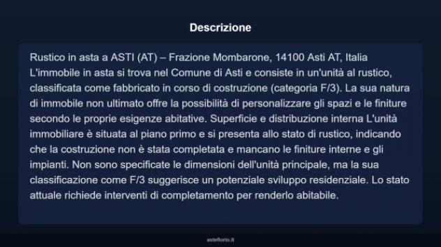 Immobile in asta di 70 m² in vendita a Asti - Foto 3