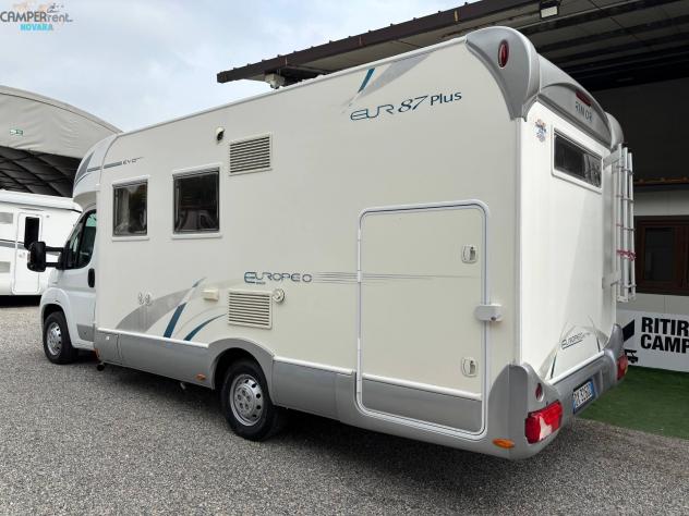 RIMOR EUROPEO 87 PLUS EVO - Semintegrale con letto basculante ed ampio garage - Foto 6