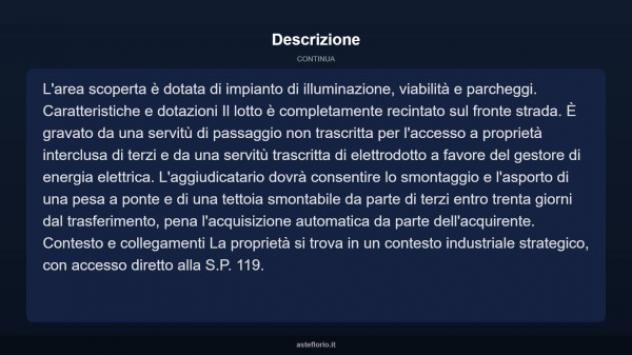 Immobile in asta di 43800 m² in vendita a Taranto - Foto 10
